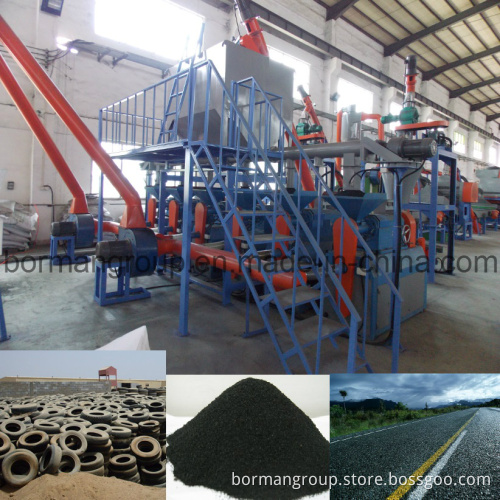 Waste Tyre Recycling Machine
